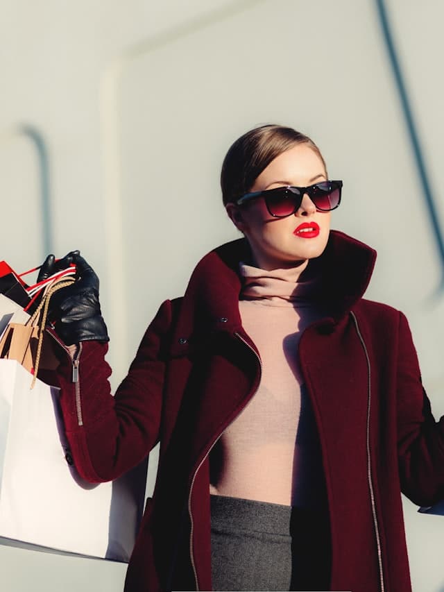 Sesión de moda en la ciudad